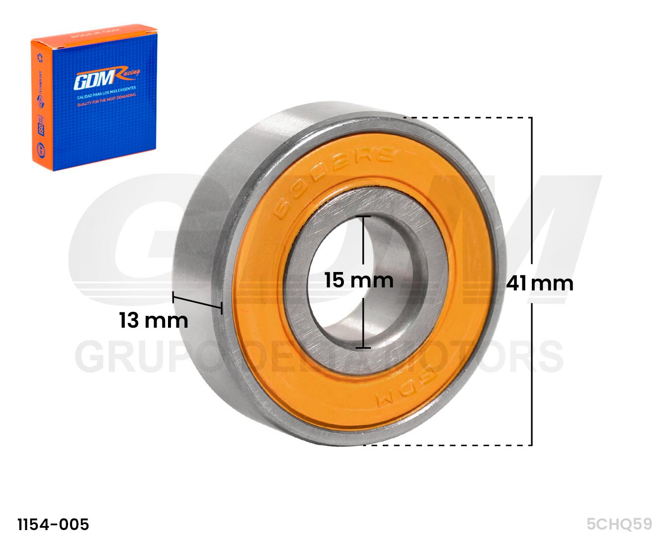 RODAJE -6302-2RS GDM