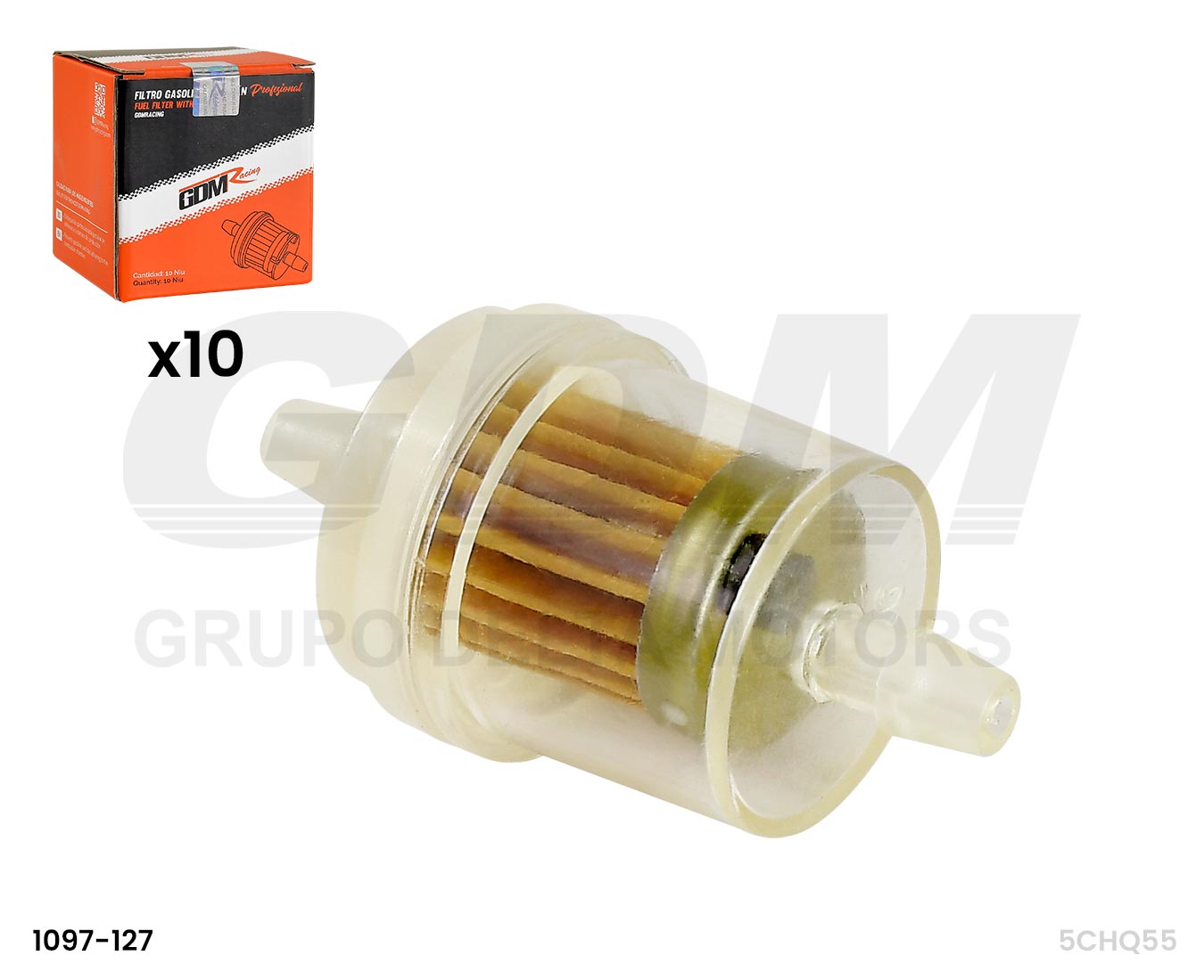 FILTRO GASOLINA C/IMAN PROFESIONAL 